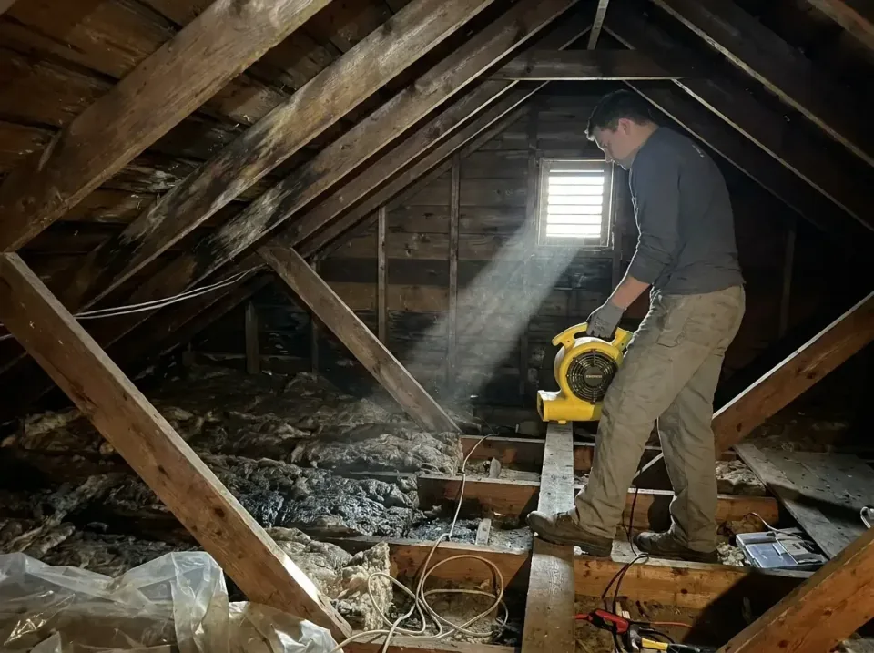 attic-water-damage-drying-proc-007 — frequently asked questions, Emergency Water Extraction & 24/7 Flood Response in South L…